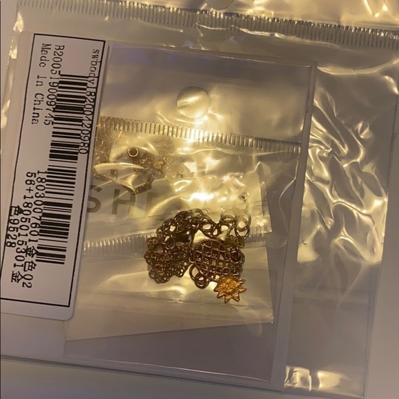 Pineapple 🍍 Anklet Set of 2 gold - Picture 3 of 3